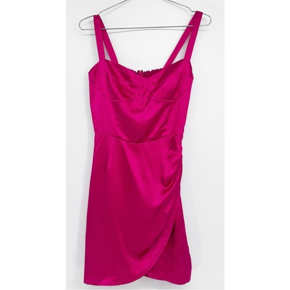 Reformation Women’s Fonda Silk Bustier Mini Dress - Picture 2 of 5